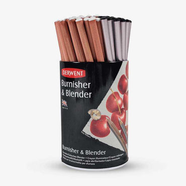 Derwent Charcoal Burnisher And Blender Pencil Pack Of 72 The Stationers